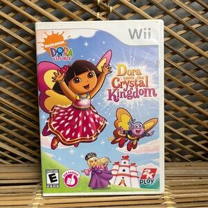 Dora the Explorer: Dora Saves the Crystal Kingdom Nintendo Wii Complete
